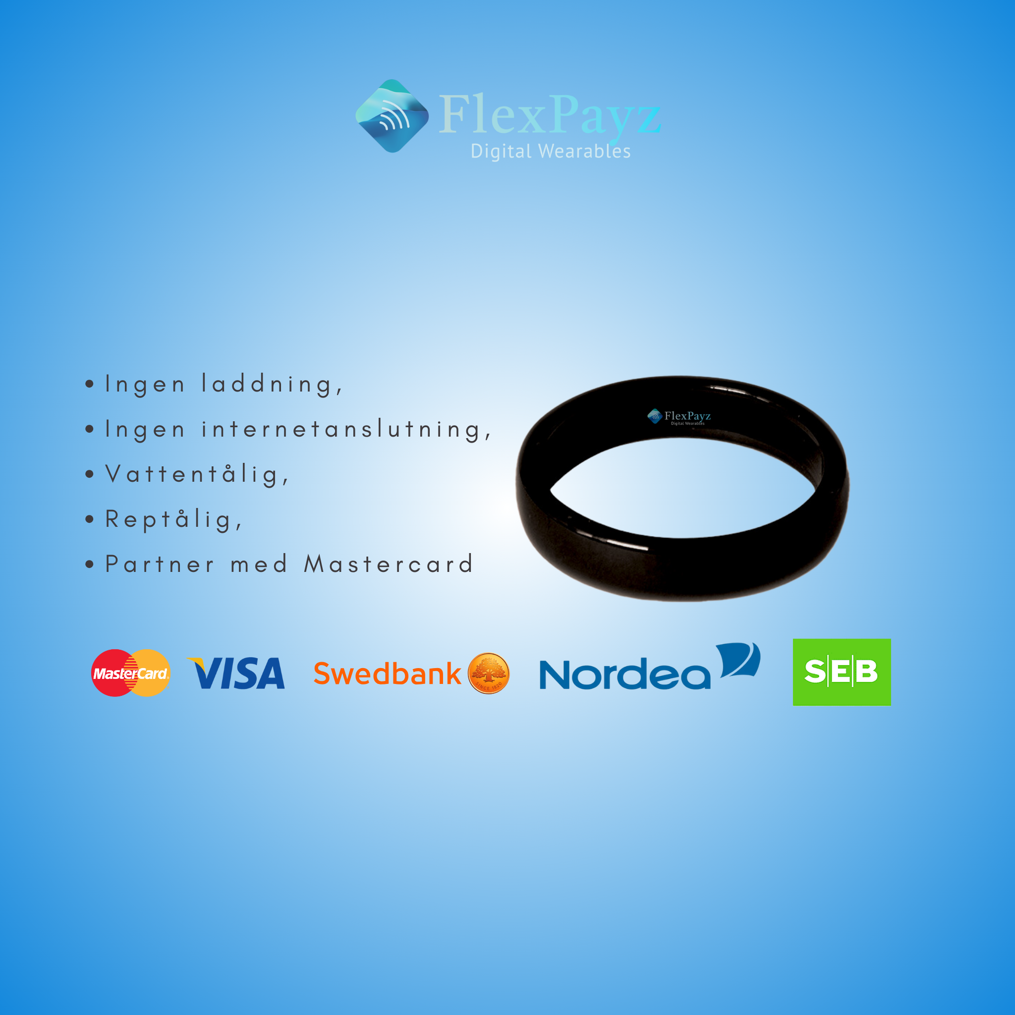 Un FlexPayz Ware Halo, Anillo de Pago